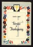 2 Thanksgiving service programs (victory in North Africa- 1st Army & Eighth Army- victory in Europe); 79118 2 Thanksgiving service programs (victory in North Africa- 1st Army & Eighth Army- victory in Europe); 79118