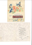 Birthday cards (2) - both circa 1948; 36487