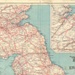 Map - "Tit bits" road map of Great Britain - 1920s; 5363 Map - "Tit bits" road map of Great Britain - 1920s; 5363