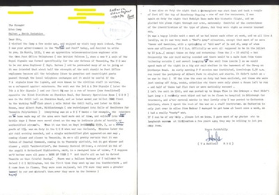 Personal war story - T.A. hadfield - 3rd AA Divisional signals - Territorial Army - 1939-1941; 7578