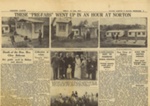 Press article - Yorkshire Gazette 16/05/1947 - article re: prefabs being build in Norton; 16/05/1947; 7347