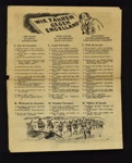 German leaflet - "Wir fahren gegen Engelland" - printed in German French & Dutch - instructions for the invasion of England; 5354 German leaflet - "Wir fahren gegen Engelland" - printed in German French & Dutch - instructions for the invasion of England; 5354
