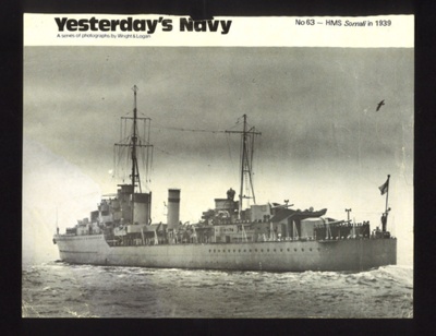 Photographs (2) - "H.M.S. Somali"; 2605