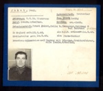 German P.O.W. record card - Paul Jakat - German - Dob 08/06/1924; 6583
