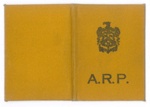 A.R.P Authorization card (yellow) - Miss C. Braid - issued 09/08/1940; 9/08/1940; 37881 A.R.P Authorization card (yellow) - Miss C. Braid - issued 09/08/1940; 9/08/1940; 37881