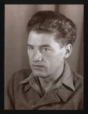 Photograph of Lorenz Sievert, Romanian P.O.W. held at Eden Camp after 1945. information with donator record; 67406