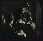 Photograph - woman A.R.P Warden - with small boy; 6834