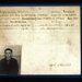 German P.O.W. record card - Johann Eigenseer - German - Dob 07/01/1922; 6612