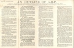 A.R.P information leaflet - "An outline of A.R.P" - "Gases used in warfare" - 4th edition; 37920