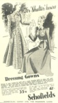 Copy of newspaper advertisement - "Schofields (Leeds) Ltd" ladies dressing gowns - for cold nights & A.R.P shelter use; 38036