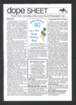 Copy of "Dope sheet" - newsletter of army film and photographic unit - winter 2000; 34296
