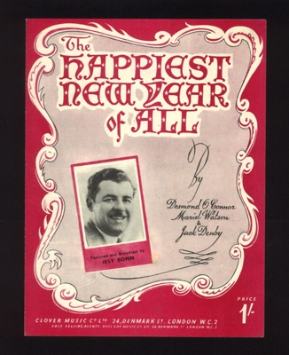 Sheet Music - "The Happiest New Year of All" by Desmond O'connor - Muriel Watson - Jack Denby - 1944; 1/01/1944; 6218 Sheet Music - "The Happiest New Year of All" by Desmond O'connor - Muriel Watson - Jack Denby - 1944; 1/01/1944; 6218