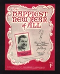Sheet Music - "The Happiest New Year of All" by Desmond O'connor - Muriel Watson - Jack Denby - 1944; 1/01/1944; 6218