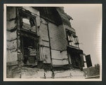 Official copyrighted war photograph- 25th August 1940- remains of bombed London house; 56540
