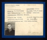 German Eden Camp P.O.W. record card - Franz Buchter - Rumanian - Dob 20/07/1902; 6576 German Eden Camp P.O.W. record card - Franz Buchter - Rumanian - Dob 20/07/1902; 6576