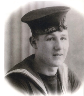 Photograph - stoker 1st class J. Mulligan - Royal Navy - lost on "H.M.S. Hood" - (copy in hut 25); 36352