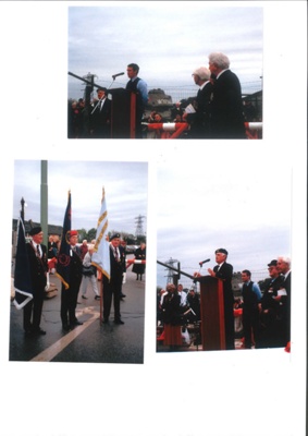 Photographs (3) - taken at Palestine veterans parade - Eden Camp - October 2000; 1/10/2000; 35500