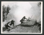 Photograph - U.S. Ranger forces advancing up a Hill overlooking Naples plain - 1943; 2624