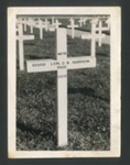 Photograph - grave of L/Cpl G.B. Harrison R.A.O.C. - killed in Korea 13/11/1950; 34406