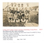 Cadets Ron Bishop and others sunbathing from Course 23  - 1944/1945 - Photo No. 00019; 83382