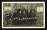 2 Photographs of German prisoners from Eden Camp - 1 group and 1 portrait (see also 18781 for copy) 1st photo of Andreas Ertl see 33097; 58492 2 Photographs of German prisoners from Eden Camp - 1 group and 1 portrait (see also 18781 for copy) 1st photo of Andreas Ertl see 33097; 58492