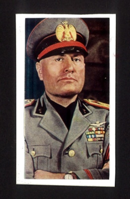 Photograph (colour) - Mussolini - dictator of Italy; 8960 Photograph (colour) - Mussolini - dictator of Italy; 8960