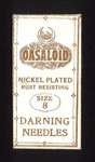 Packet (empty) - "Oasaloid" darning needles - size 8; 6038