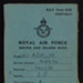 Service & release book- R.A.F belonging to a 'I.G Thorpe' - W.A.A.F member working in 'equip/ass' served 1944-46; 78826 Service & release book- R.A.F belonging to a 'I.G Thorpe' - W.A.A.F member working in 'equip/ass' served 1944-46; 78826