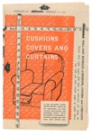 Booklet - "Cushions covers and curtains" - patterns & designs - 23/02/1957; 23/02/1957; 37349