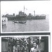 Copies (2) of photographs (3) - R.N.P.S. minesweeper pennant no: "B.Y.M.S. 3pt56" in Venice - Trieste - plus 5 members of crew including Geoff Wilson; 1/01/1944; 35359