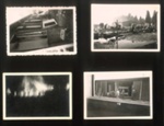 Polaroids of prison huts & men digging air raid trenches possibly at Stalag V111-b & Stalag V11-A POW Camps. Jack Forrest Collection.; 79931 Polaroids of prison huts & men digging air raid trenches possibly at Stalag V111-b & Stalag V11-A POW Camps. Jack Forrest Collection.; 79931