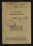 'Soldier's release book- Class "A"' issued to a 'S.D. Morris' dated 01.03.1946 ; 78788 'Soldier's release book- Class "A"' issued to a 'S.D. Morris' dated 01.03.1946 ; 78788
