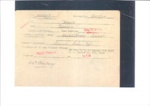 Photocopy - identity card for ex prisoner of war - L/Cpl Samuel baker 2656054 Coldstream Guards; 34660 Photocopy - identity card for ex prisoner of war - L/Cpl Samuel baker 2656054 Coldstream Guards; 34660