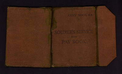 Army book 64 - soldier's service & pay book - Gnr S. Smith 1750686 R.A. (H.A.A.) - 12/12/1940; 12/12/1940; 5858