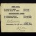 Speed limits - in English & German - issued to German P.O.W.'s at Eden Camp; 29432