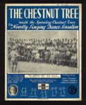 Sheet Music -"The Chestnut Tree" - (Underneath the Spreading Chestnut Tree) by Jimmy Kennedy - Tommie Connor - Hamilton Kennedy; 9117