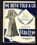 Sheet Music -"We Both Told a Lie" by Art Noel & Jimmy Mesene; 9114