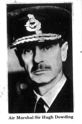 Copy of photograph - Air Marshal Sir Hugh Dowding ; 9032 Copy of photograph - Air Marshal Sir Hugh Dowding ; 9032