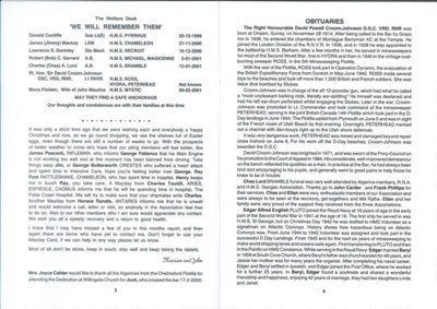 Copy of "The sweeper" - log of the Algerines Association - spring 2001; 34913