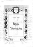Photocopy of front cover - "Eighth Army service of thanksgiving" Italy 1945 - showing badges of Corps & Divisions in the Italian campaign; 37748 Photocopy of front cover - "Eighth Army service of thanksgiving" Italy 1945 - showing badges of Corps & Divisions in the Italian campaign; 37748