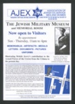 Information sheet - ajex (Association of Jewish ex-servicemen & women) museum in London; 34299 Information sheet - ajex (Association of Jewish ex-servicemen & women) museum in London; 34299