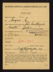 Grade card- National service (Armed Forces) issued to a 'Charles Cryer' dated 01.03.1940 including proof of medical inspection; 78856 Grade card- National service (Armed Forces) issued to a 'Charles Cryer' dated 01.03.1940 including proof of medical inspection; 78856