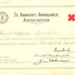 Colour copies (2) of certificate - "St Andrew's Ambulance Association" first aid - awarded to Frank Robertson 21/01/1943; 21/01/1943; 37764