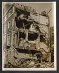 Official copyrighted war photograph- 20th October 1940- demolished house in London; 56552