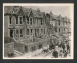 Official copyrighted war photograph- 25th June 1940- street scene in s/w England town after heavy bombing; 56473 Official copyrighted war photograph- 25th June 1940- street scene in s/w England town after heavy bombing; 56473