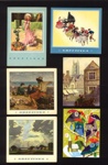 National savings stamps greetings cards (6) - assorted designs; 13172