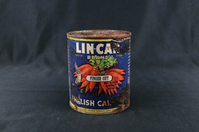 Tin - empty - Lin-Can Finger Cut Carrots; 46236