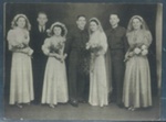 Copy of wedding photograph - L/Cpl N.S. Fryer & wife Doreen; 36504