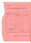 Barclay's bank receipt & "Clearance" ticket - 3948 b/c J. Kirkcaldy - Palestine Police - 29/04/1948; 29/04/1948; 36946 Barclay's bank receipt & "Clearance" ticket - 3948 b/c J. Kirkcaldy - Palestine Police - 29/04/1948; 29/04/1948; 36946
