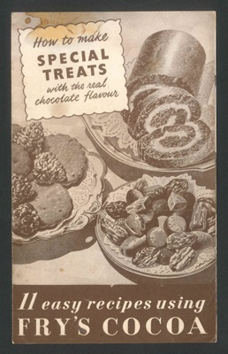 Cookery leaflet - '11 easy recipes using Fry's Cocoa' - J.S. Fry & Sons LTD, Somerdale, Bristol; 79733